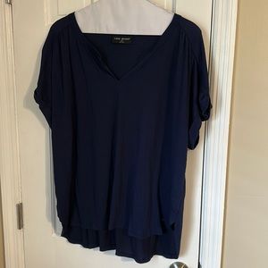 Lane Bryant Navy size 18/20 blouse
